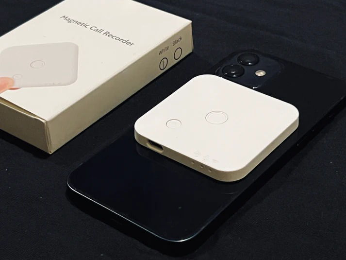 Magnetic Call Recorder For iPhone with wireless instant Transfer
