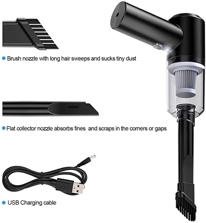 Portable High Power 2 in 1 Car Vacuum Cleaner