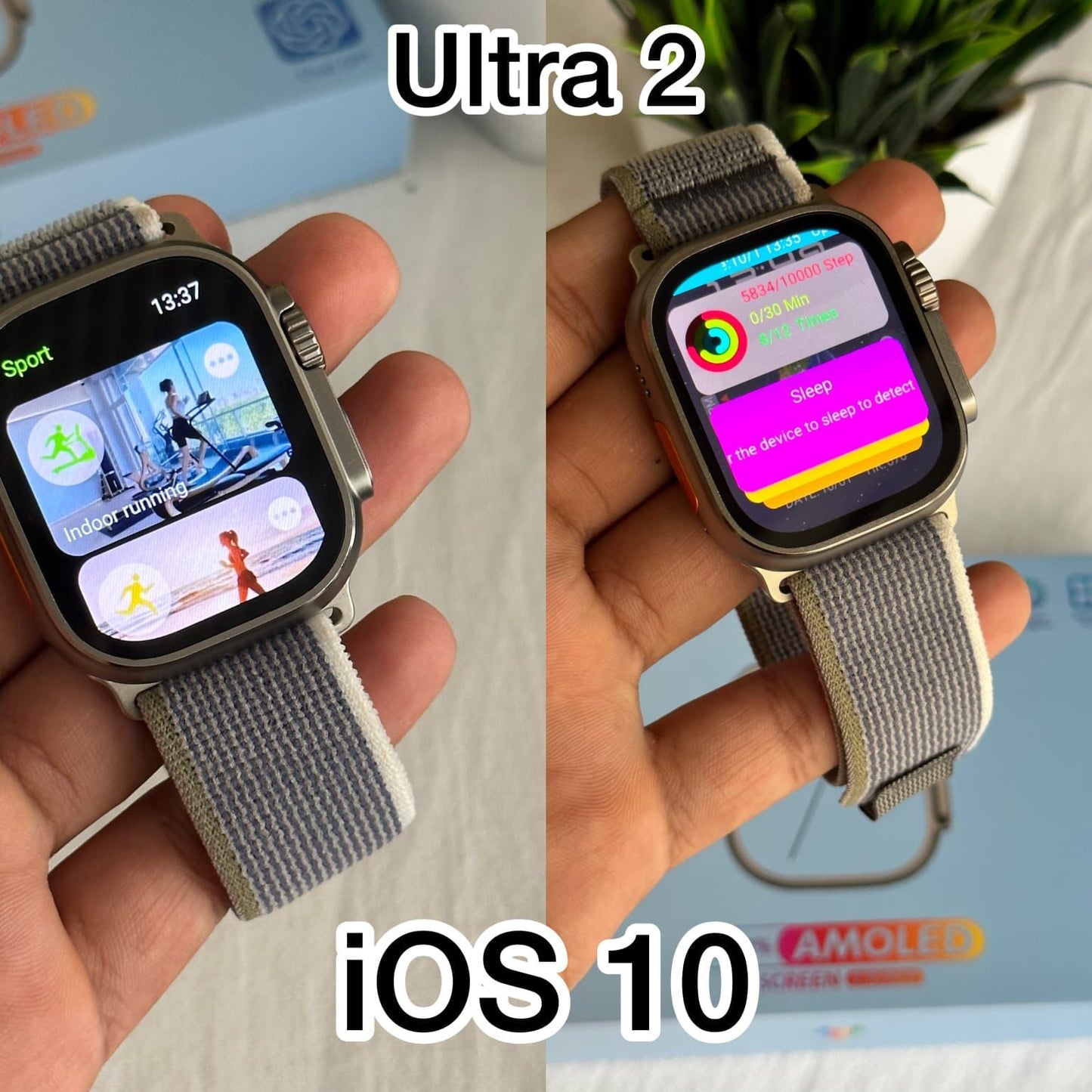 HW69 Ultra 2 Latest Amoled Display Watch