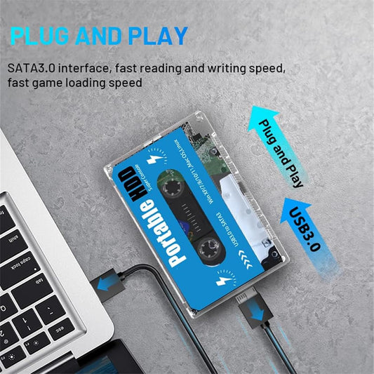 Retro Disk, Retro Cassette Game Console, Retro Game Console, 4K HDMI Output, Plug and Play Video Game Stick Built in 100000+ Games