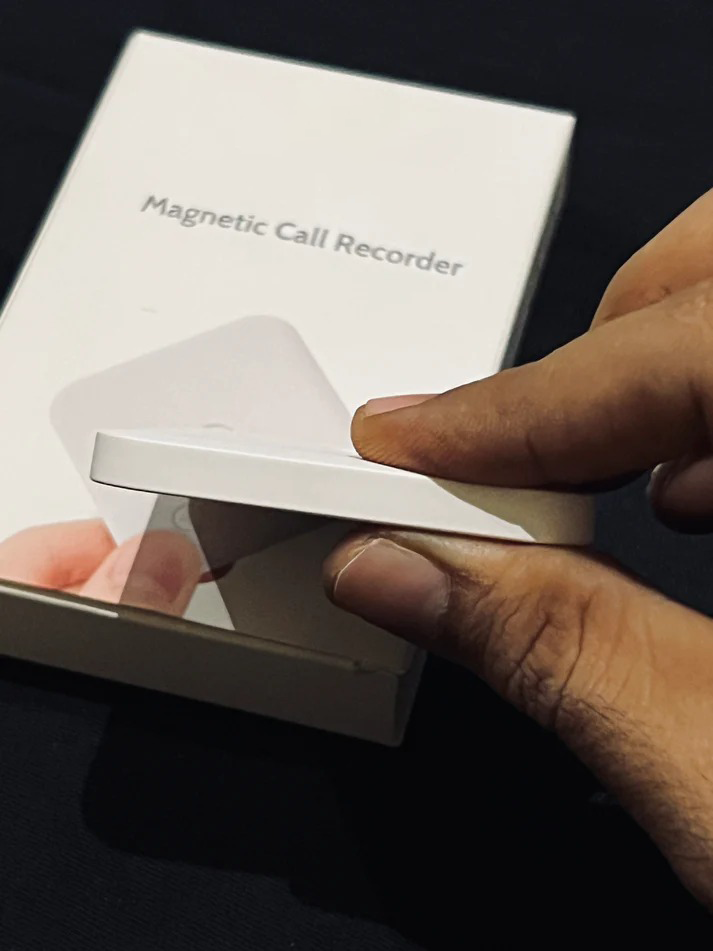 Magnetic Call Recorder For iPhone with wireless instant Transfer