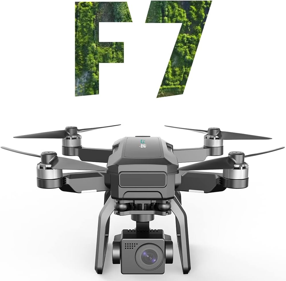 SJRC F7 PRO GPS Drone 4K Dual HD Camera 3-Axis Gimbal Professional Aerial Photography 3KM Brushless Quadcopter  (Two Batteries)