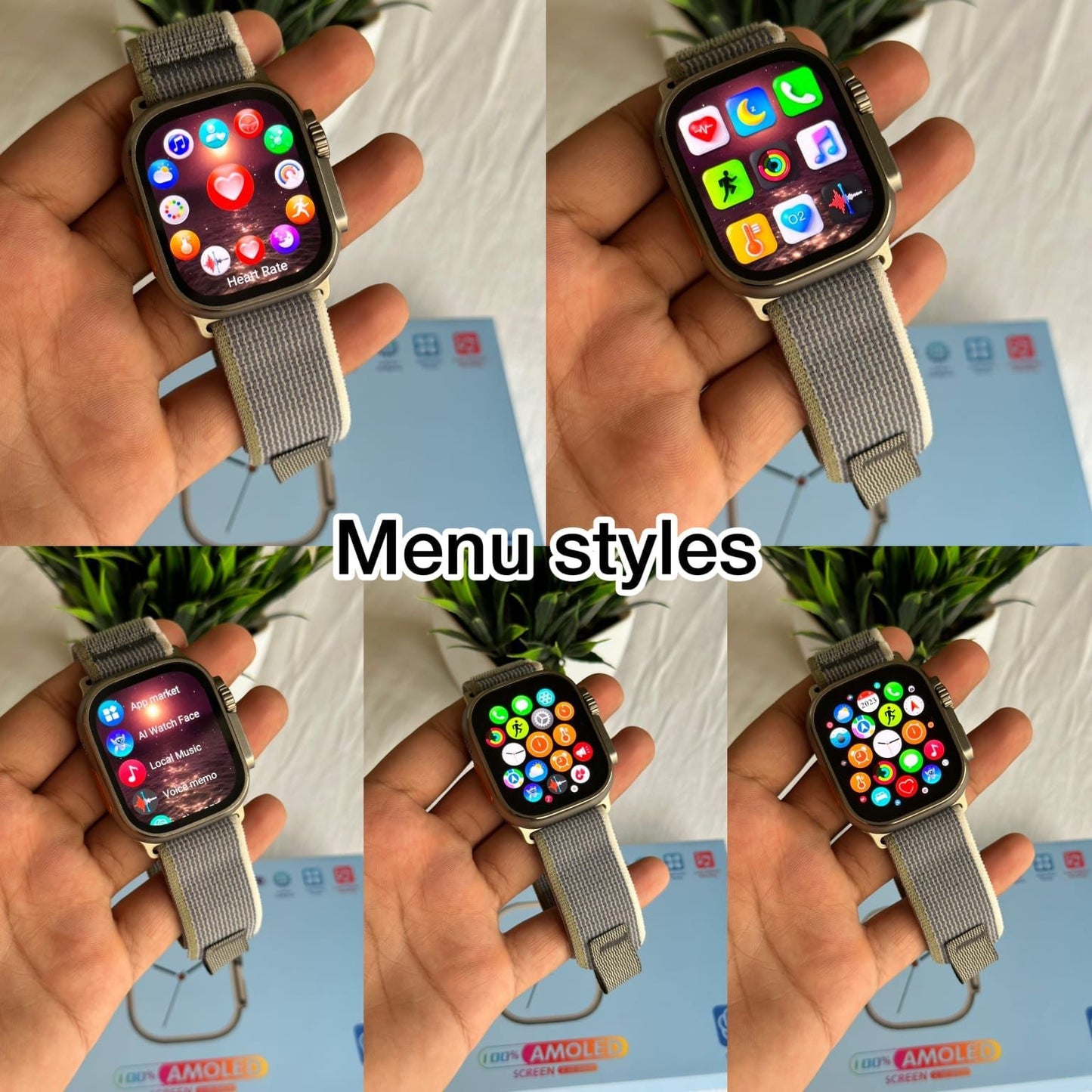 HW69 Ultra 2 Latest Amoled Display Watch